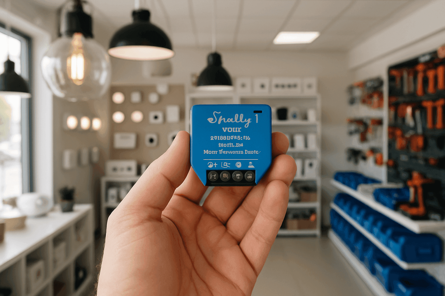 Descoperă Shelly 1 Gen4: Control inteligent pentru casa ta