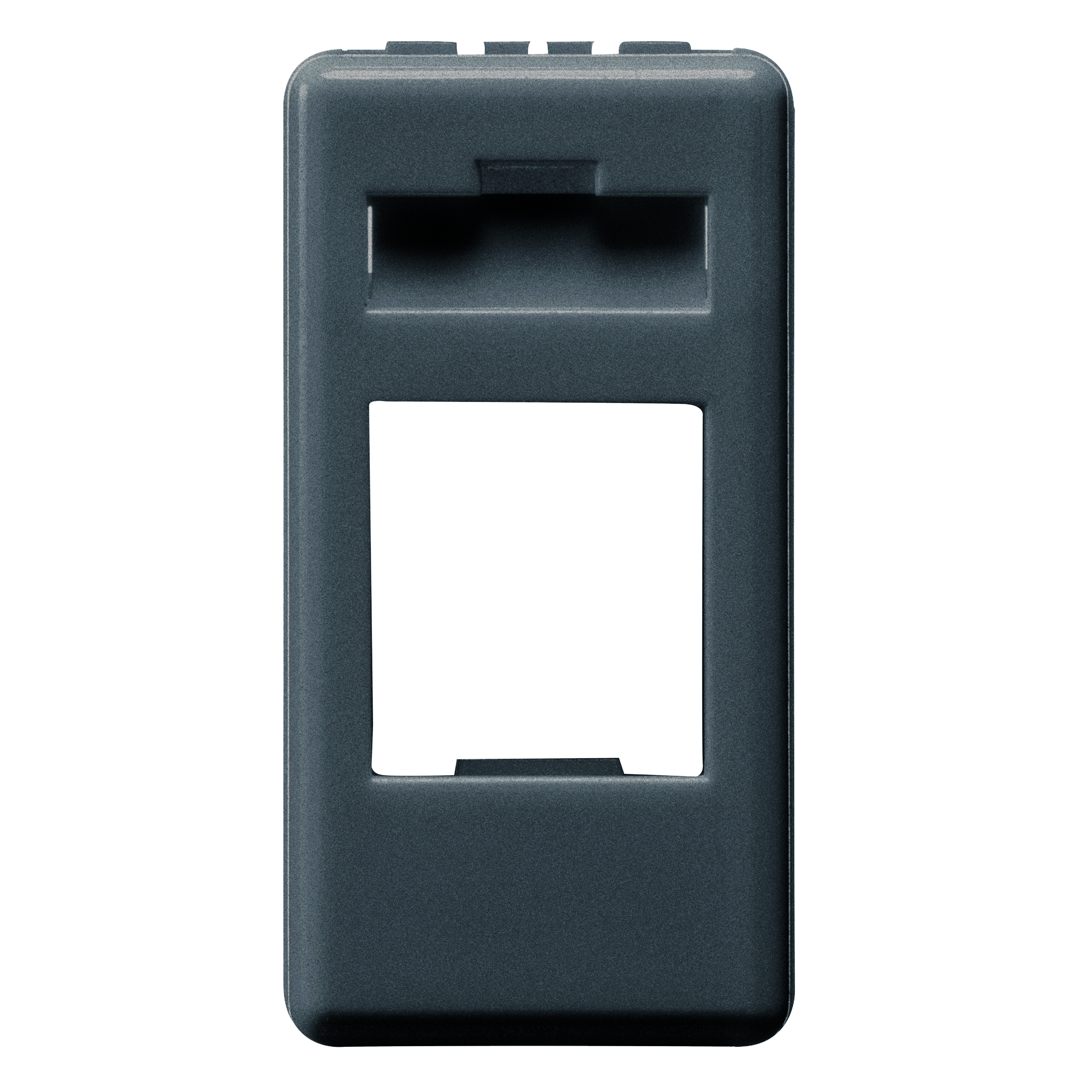 CARCASA 1M RJ45 AMP NEGRU SYSTEM