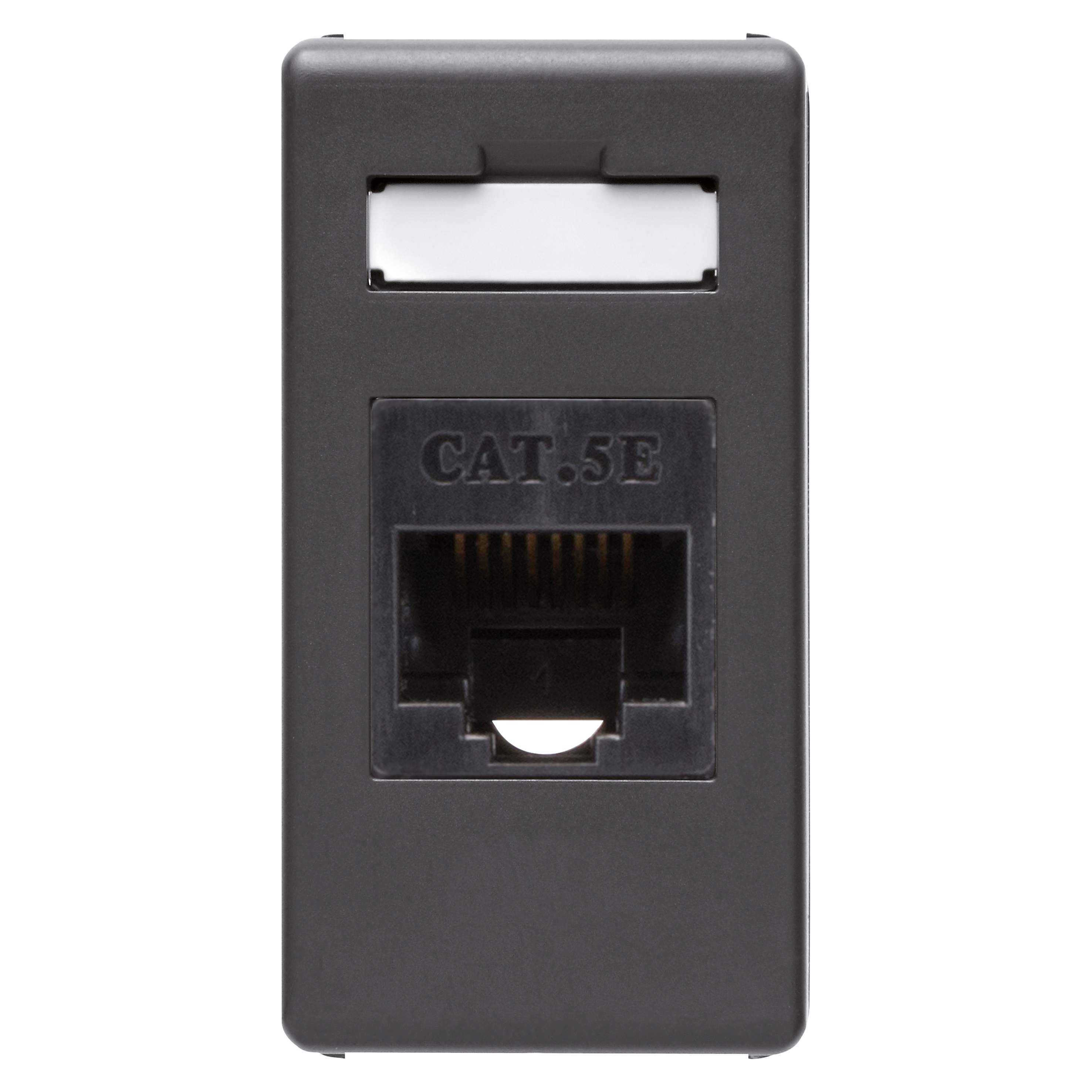 CONECTOR RJ45 CAT.5E UTP NEGRU SYSTEM