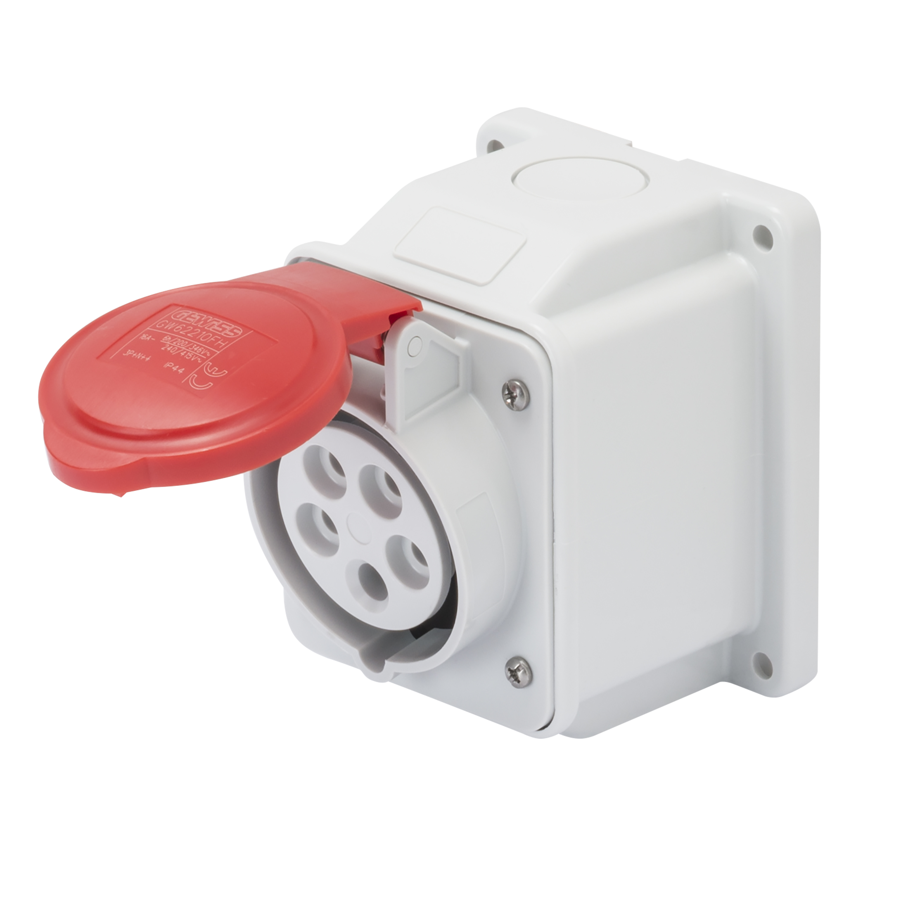PRIZA APLICABILA 16A 3P+N+E 10° IP44 400V 6H GEWISS