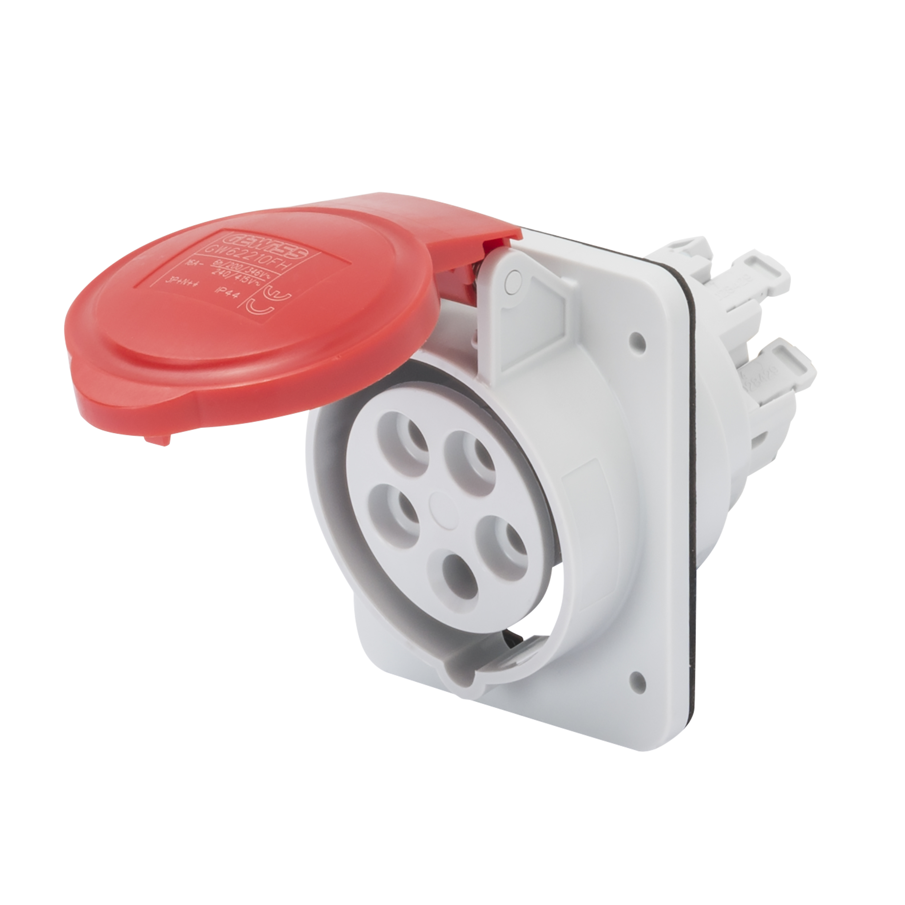 PRIZA INCASTRATA 16A 3P+N+E 10° IP44 400V 6H GEWISS